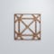 Ekena Millwork Small Buxton Decorative Fretwork Wood Wall Panels, Walnut, 11 3/8"W x 11 3/8"H x 3/8"T WALW12X12X0375BUXWA - alternate 6
